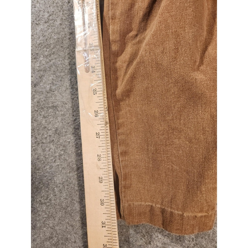 PrAna Pants Mens 32x31 Brown Elastic Waist‎ Canvas Relaxed Fit Casual USA - Picture 6 of 10